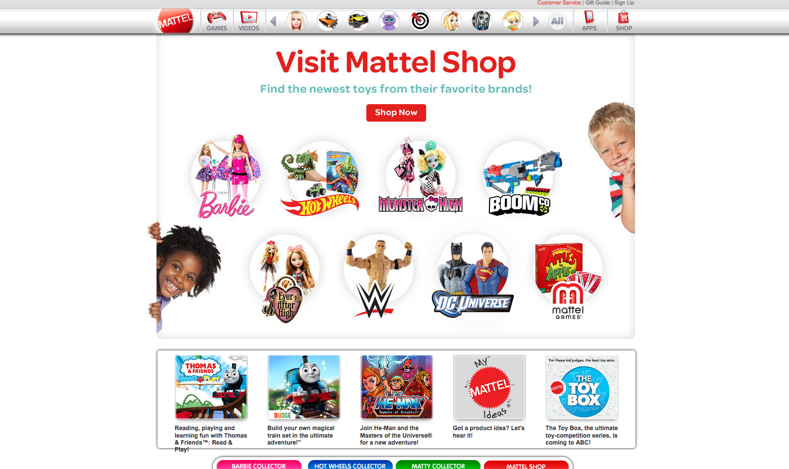 Mattel Drupal Website